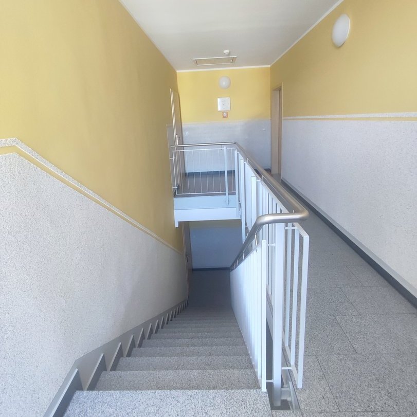 Ansicht eines Treppenhauses