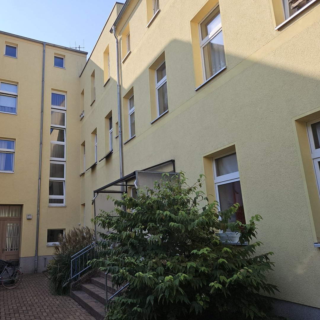 Außenansicht des Gebäudes von hinten