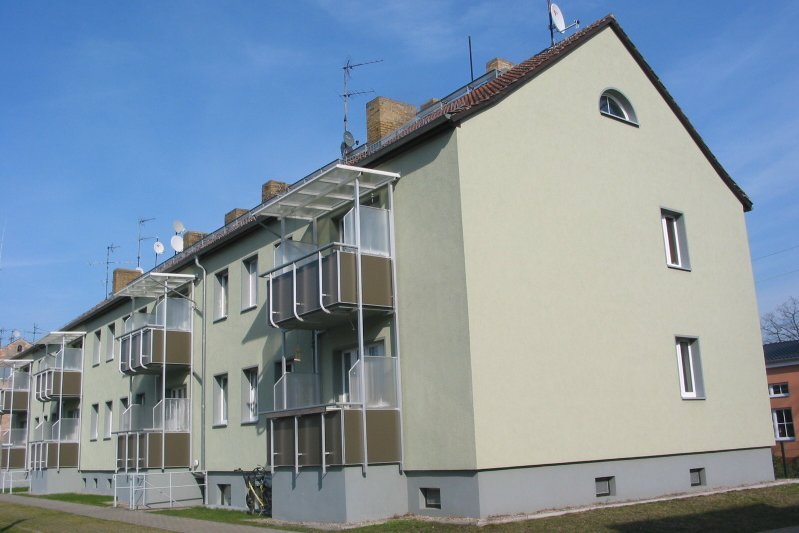 Außenansicht des Gebäudes von hinten