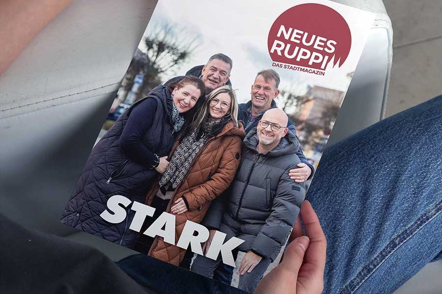 Das Cover des Stadtmagazins "Neues Ruppin"