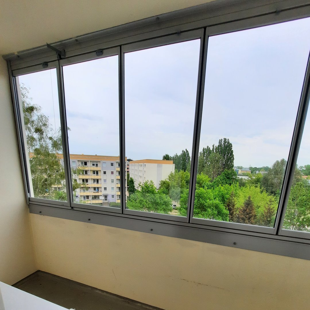 Ansicht eines Balkon