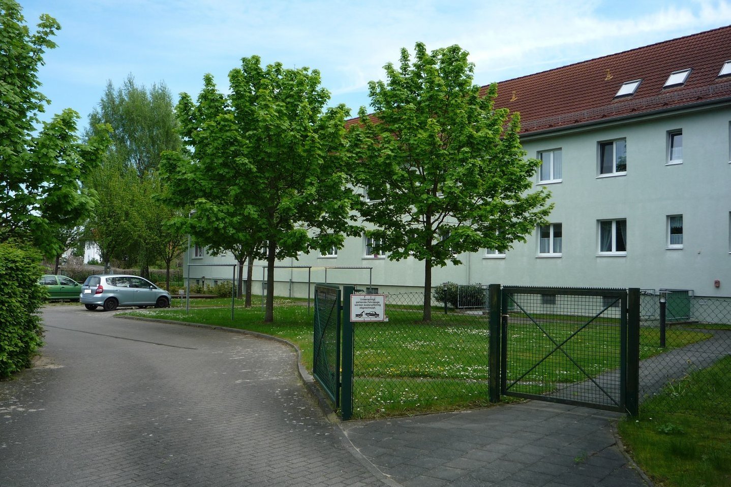 Außenansicht des Gebäudes von hinten