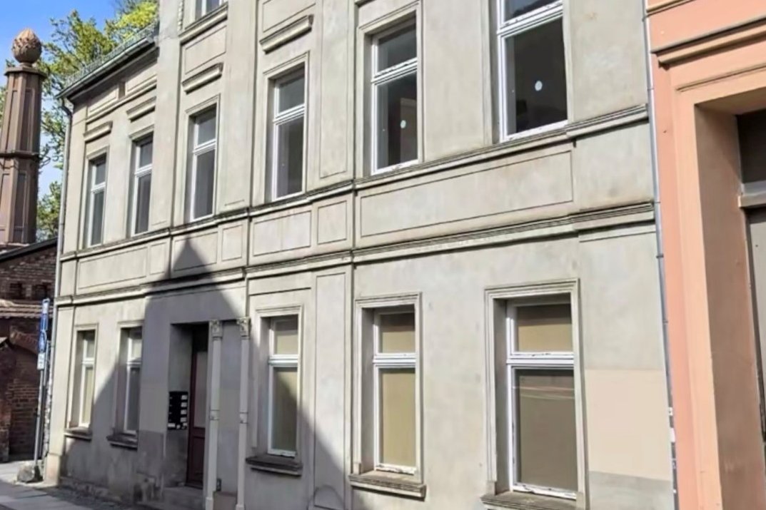 Frontansicht des Hauses