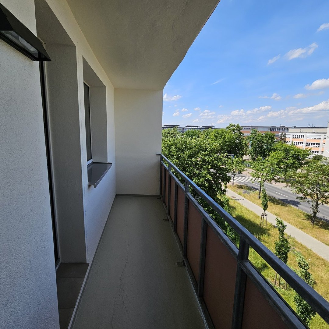 Ansicht eines Balkon