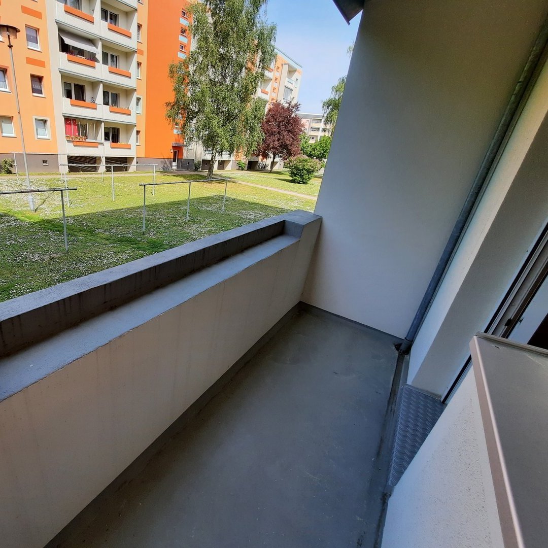 Ansicht eines Balkon