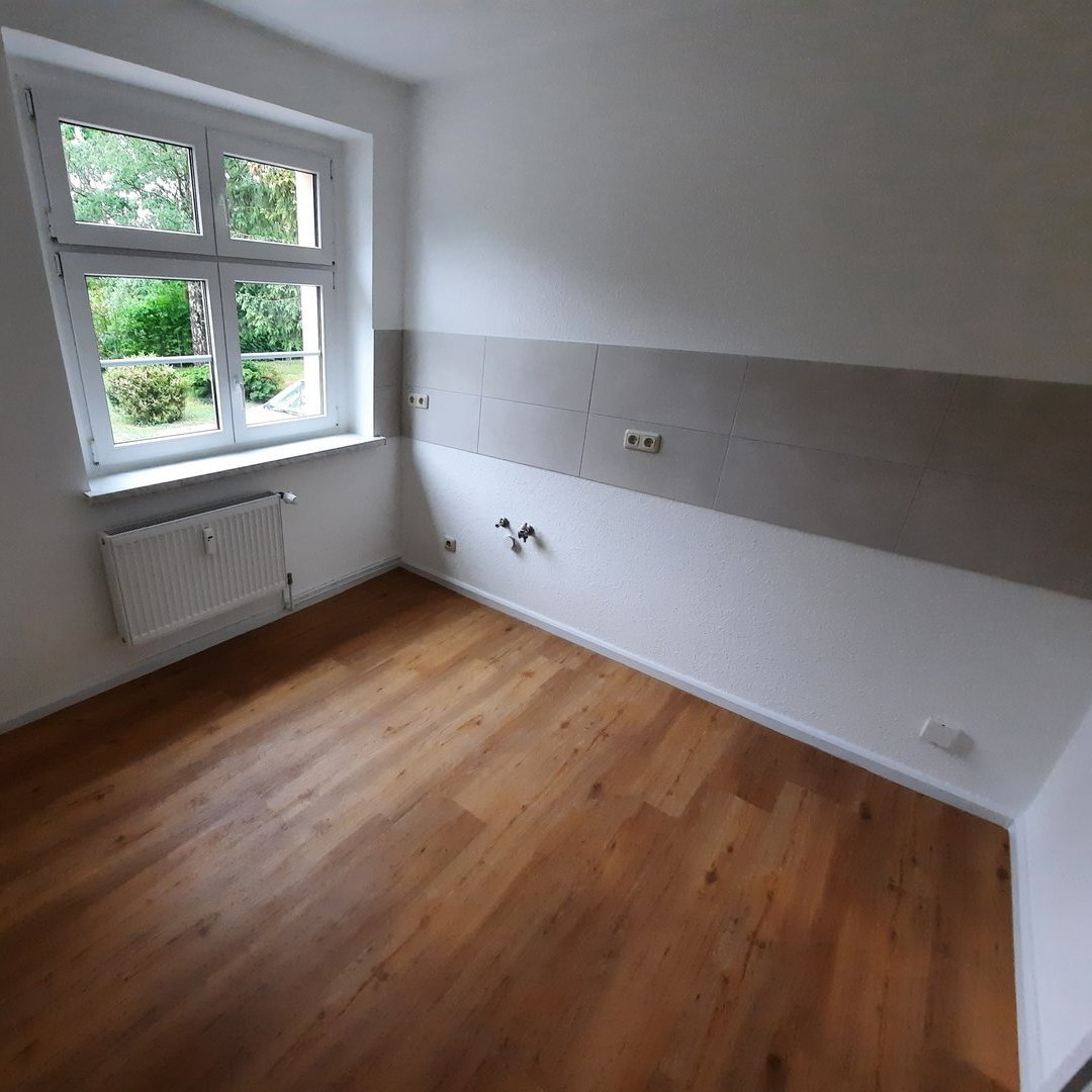 Ansicht einer leeren Küche