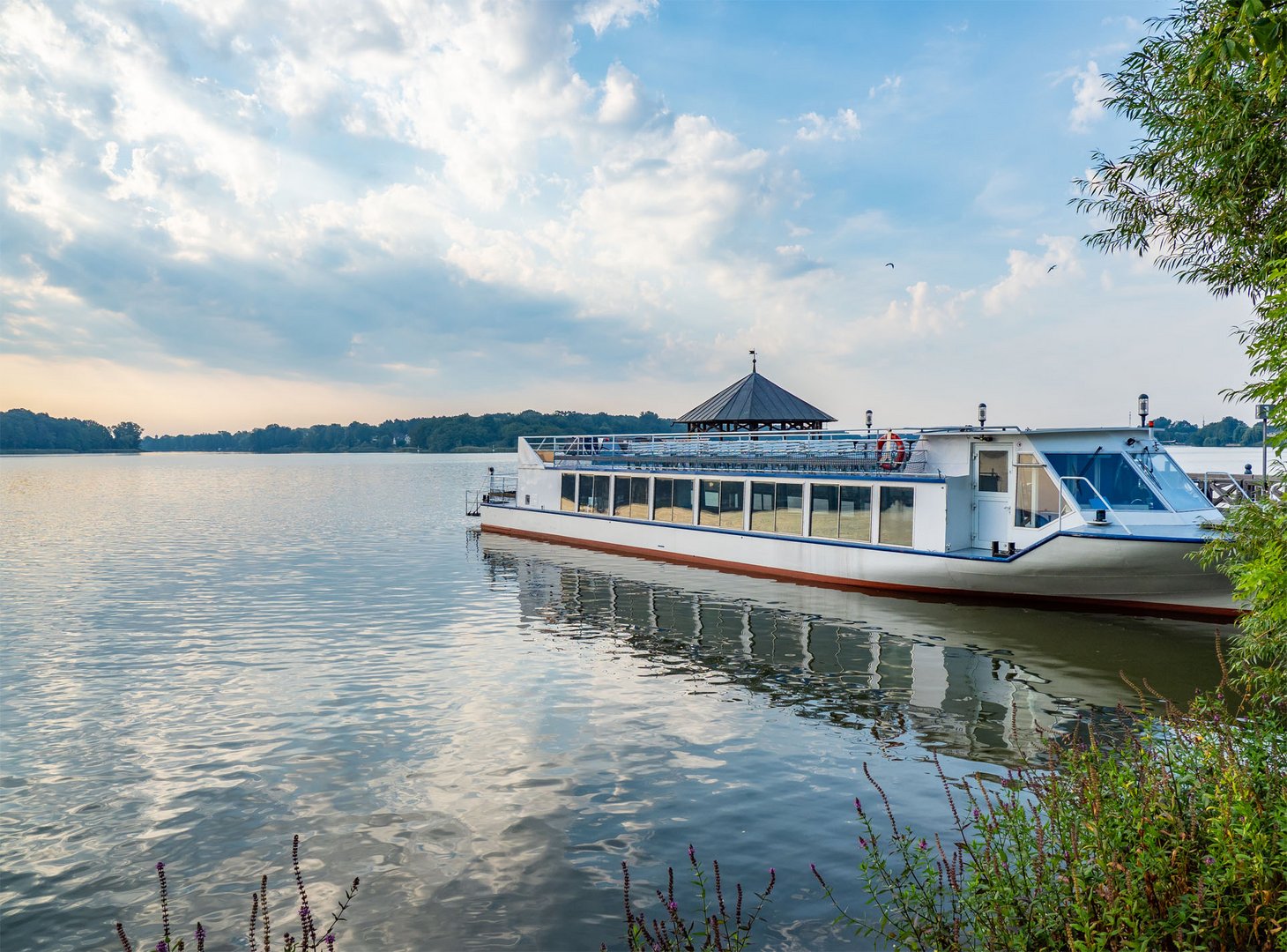 Der Ruppiner See in Neuruppin