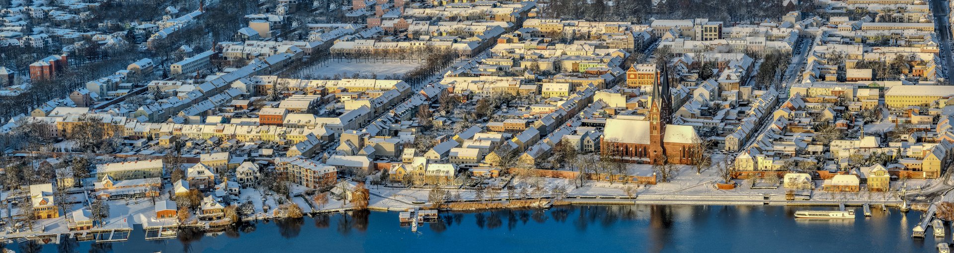 Bild zeigt die Altstadt von Neuruppin