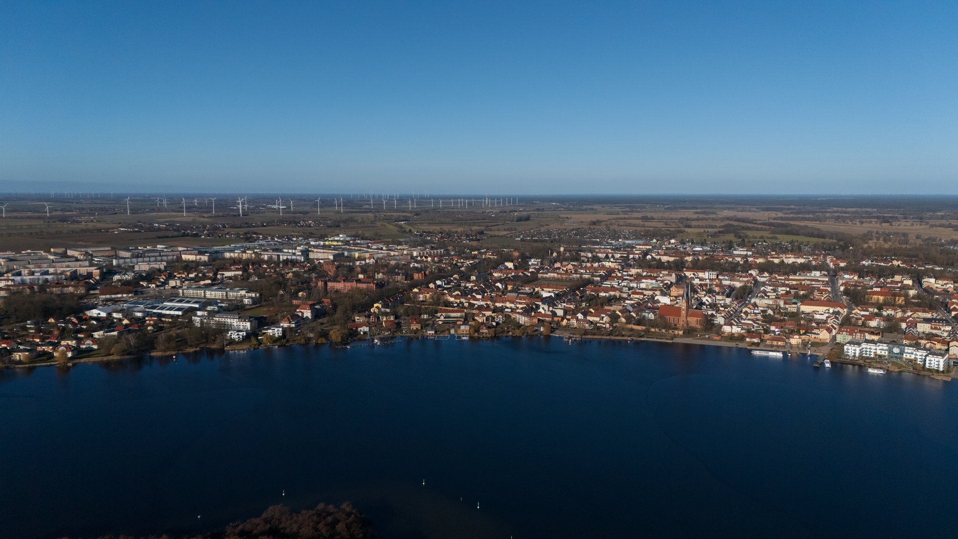Bild zeigt die Altstadt von Neuruppin
